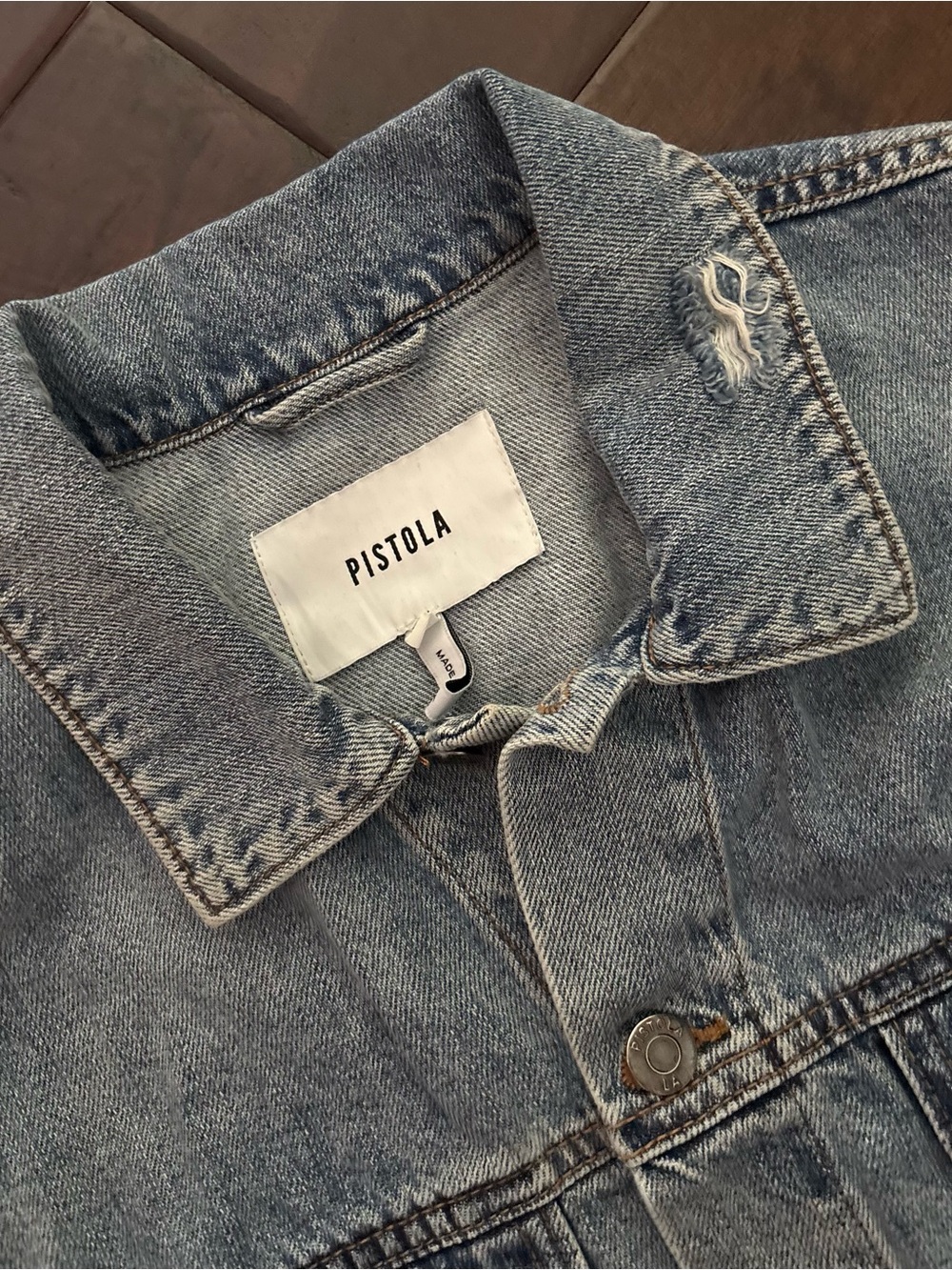 Pistola Denim Romper - Size Medium - Picture 4 of 12